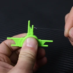 Medidor de bucle 8‑15 mm para línea trenzada – Bucle perfecto en carpa