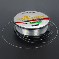 Línea de pesca monofilamento súper fuerte fluorocarbono nailon carpa