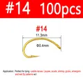 100pcs size 14