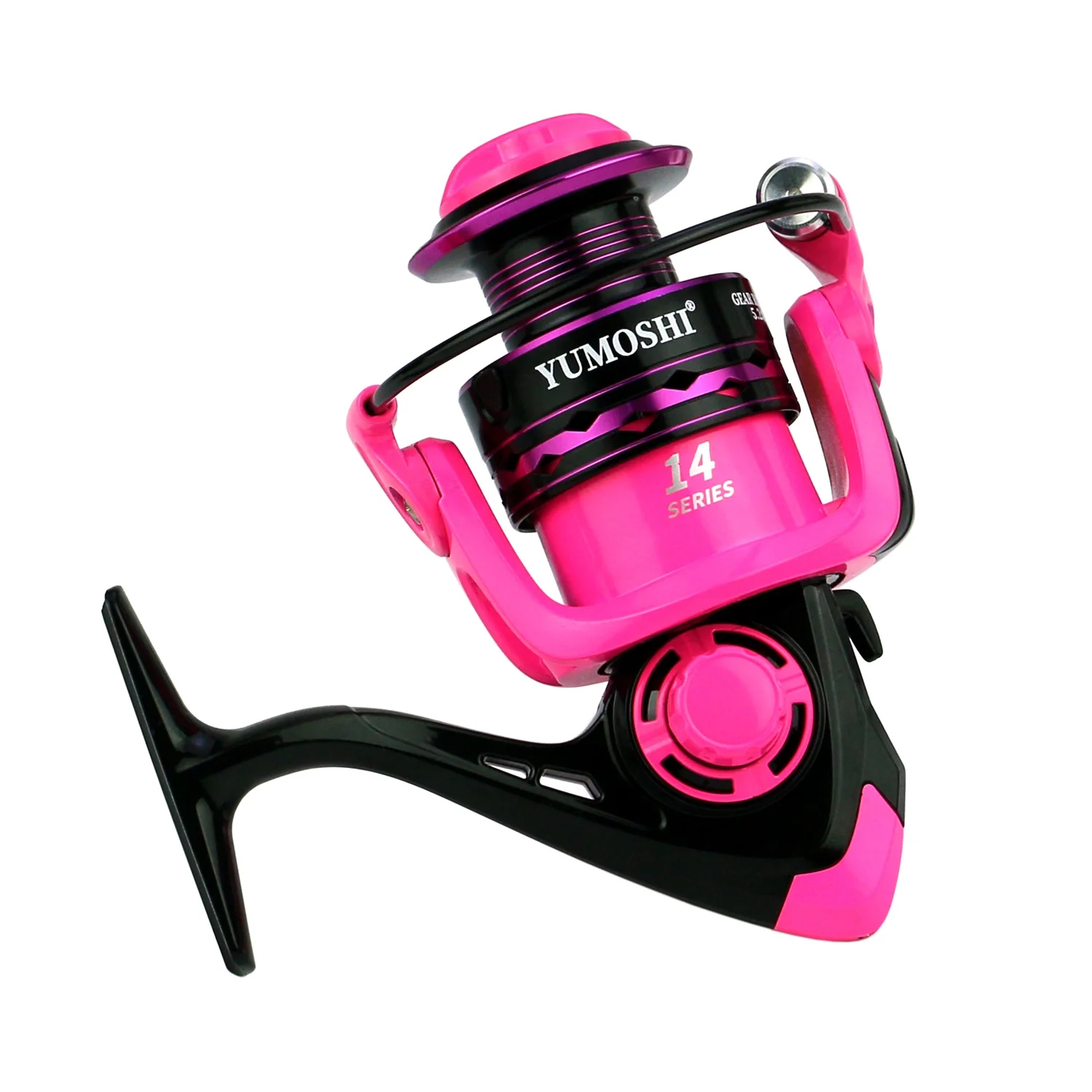 PROXPE-carrete de pesca serie OE 2000-7000, accesorio giratorio para carpa, alimentador ligero para agua salada y dulce, relación de engranaje 5,2: 1 - imagen 2