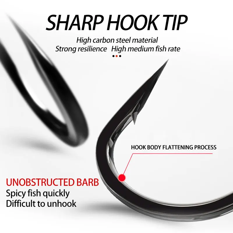 10 unids/caja juego de plantillas de pesca en hielo anzuelo de pesca en hielo Panfish Crappie Walleye perca plantillas anzuelo de pesca en hielo señuelos - imagen 5