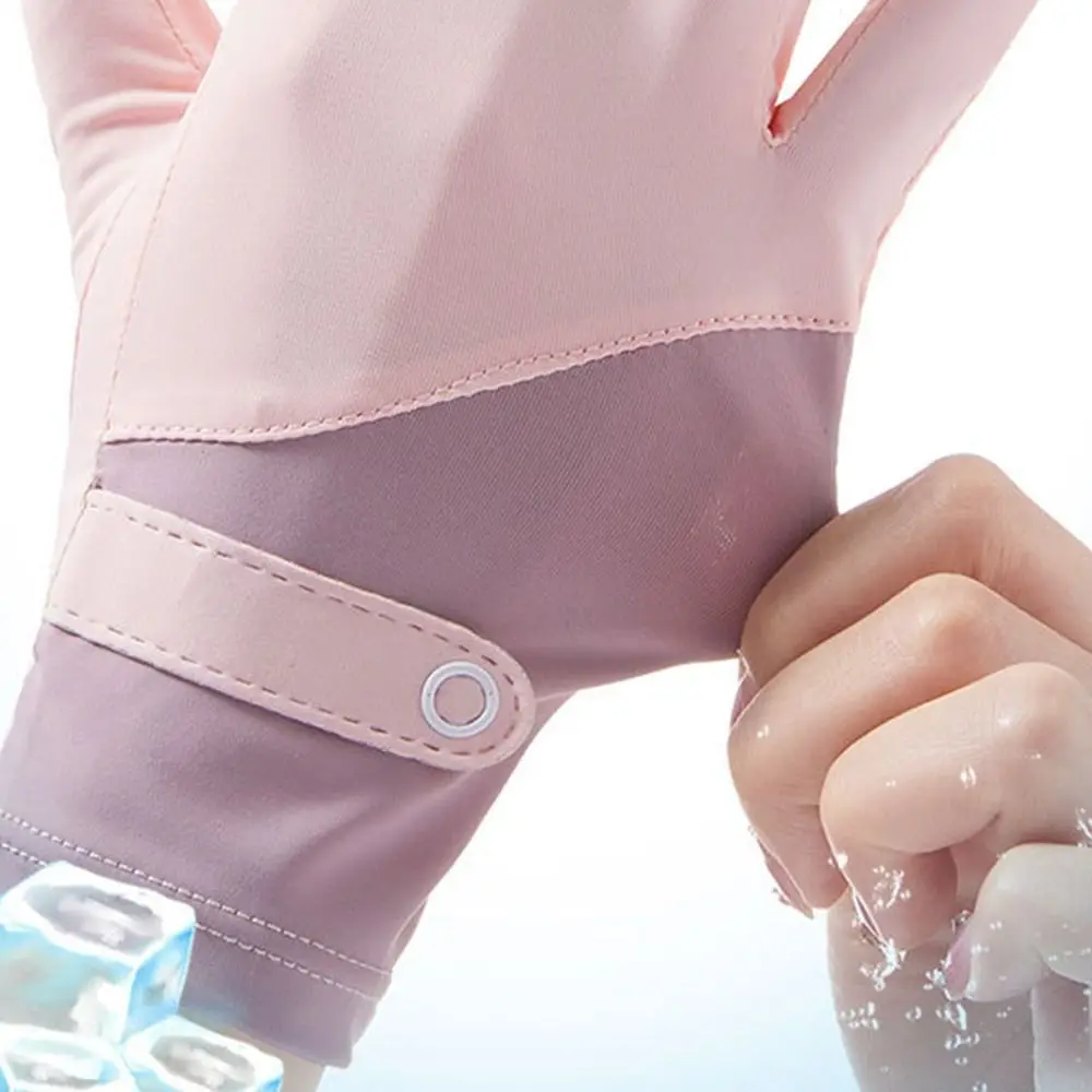 Guantes de pesca Anti-UV transpirables con pantalla táctil para mujer - imagen 4