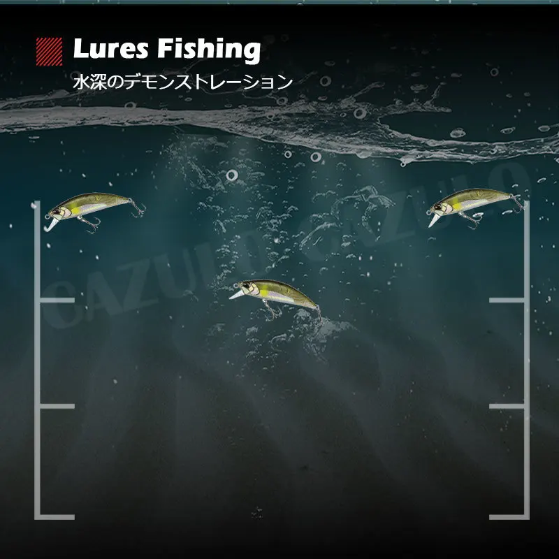 Topwater-señuelo De Pesca De pececillos, cebo duro, Micro flotante, 50mm, 4,5g, Isca, Artificial, peces negros, Leurre - imagen 5