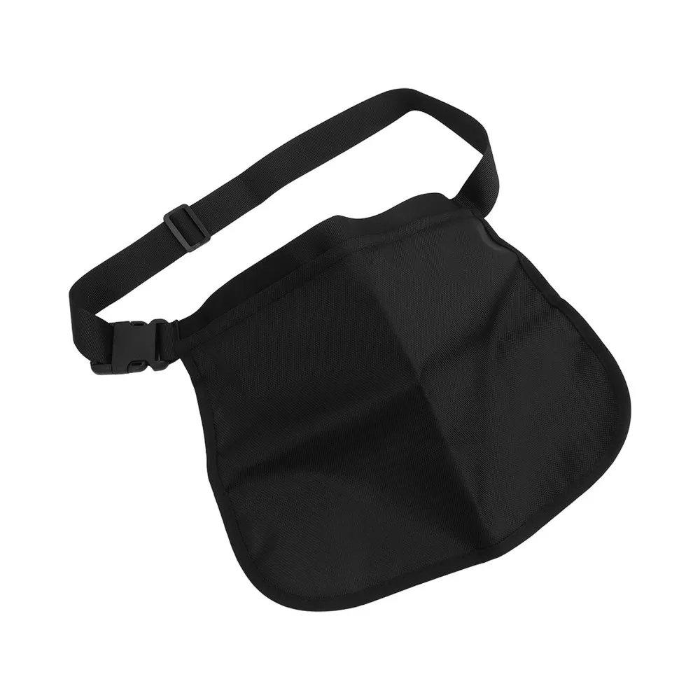 Accesorios de tenis, soporte de pelota de tenis de poliéster, bolsa de cintura de bola negra de malla, cinturón ajustable, riñonera de malla para exteriores - imagen 2