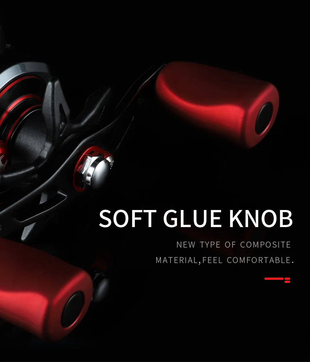 Experiencia La comodidad y el rendimiento mejorados con nuestro diseño de perillas suaves