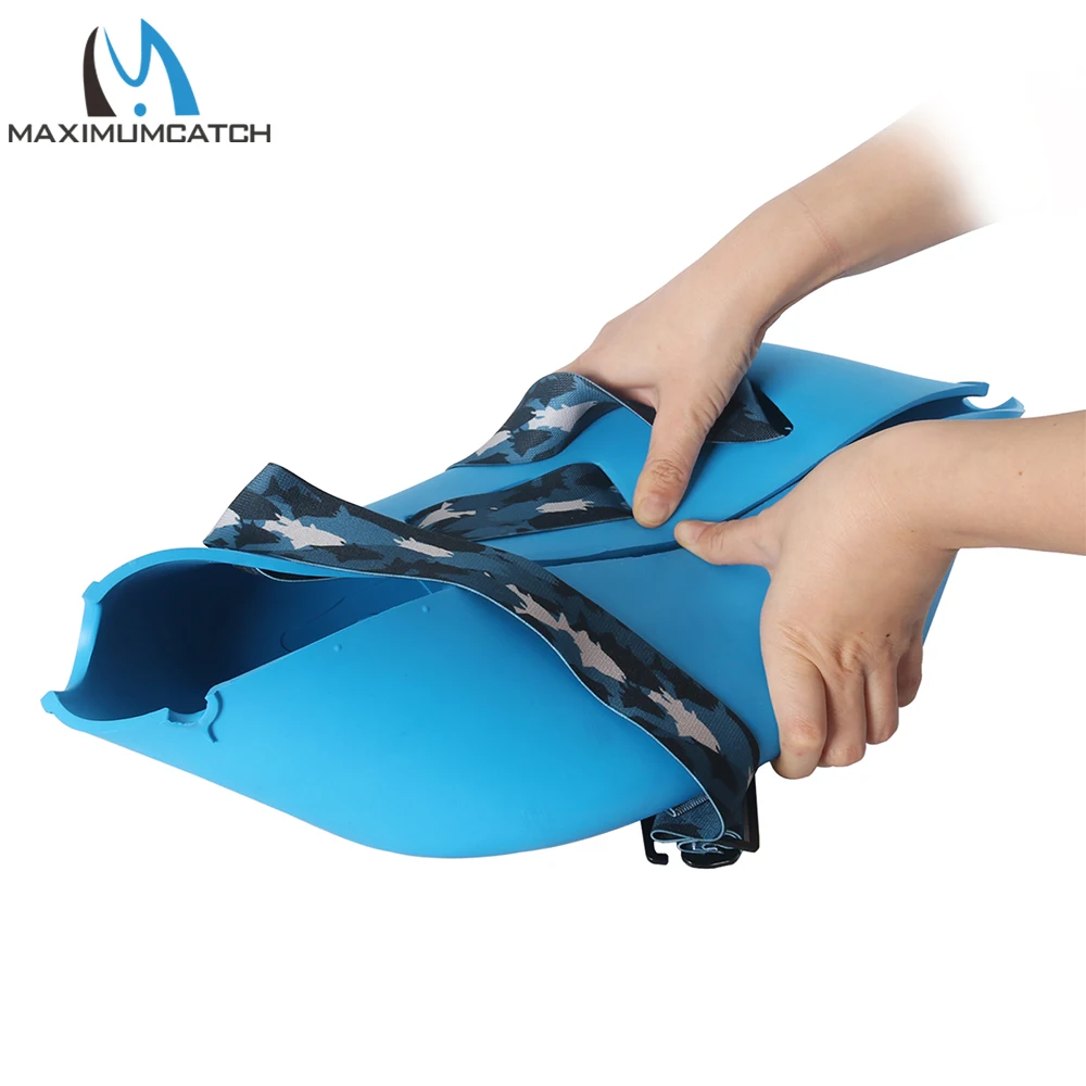 Cesta peladora de pesca con mosca superligera exclusiva Maximumcatch FFSB caja de aparejos de pesca plegable flotante y flotante - imagen 4