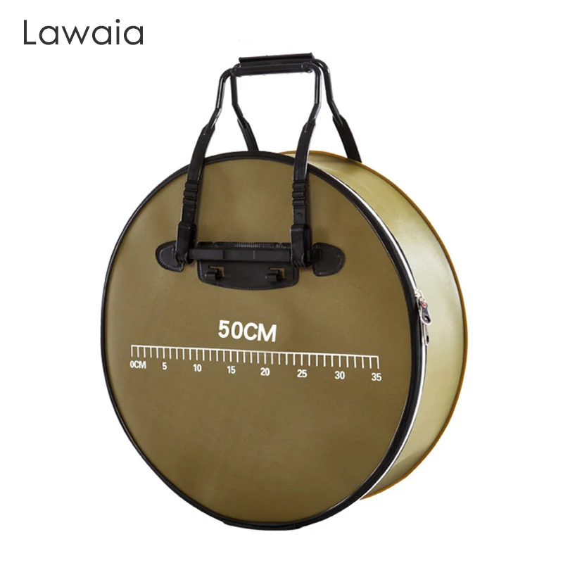 Bolsa de pesca Lawaia EVA, bolsa de aparejos impermeable de una capa, bolsa de equipo de pesca multiusos resistente al desgaste, paquete más grueso para el cuidado del pescado - imagen 5