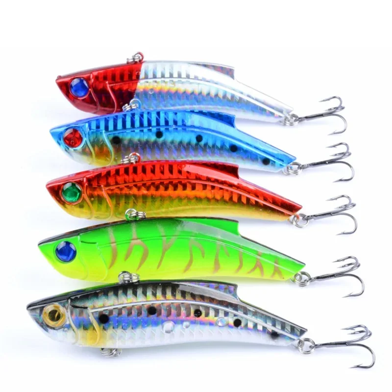 Señuelo de pesca hundido de invierno, 9cm, 26,5g, plástico duro, vibración, VIB, sal de hielo de invierno, pesca, lubina, aparejos de cebo Artificial, 1 ud. - imagen 3