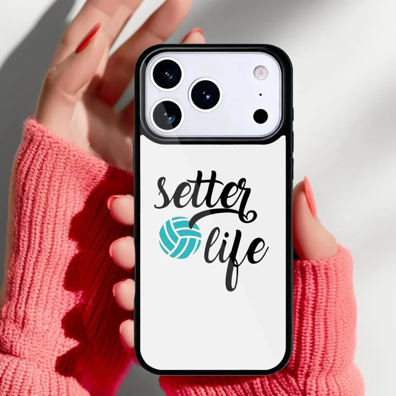 Funda de voleibol para iPhone - vista frontal
