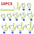 10PCS Chartreuse