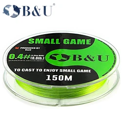 B & U Sedal trenzado 4 hebras – Long Cast agua salada