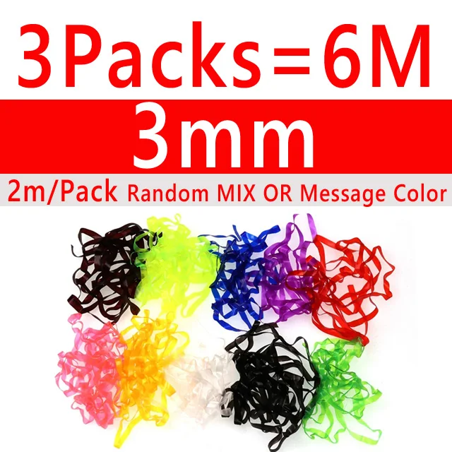 3packs 3mm MIX Color