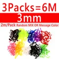 3packs 3mm MIX Color