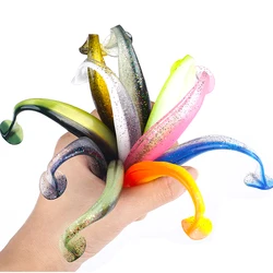 Swimbait cola de paleta vinilo para agua salada