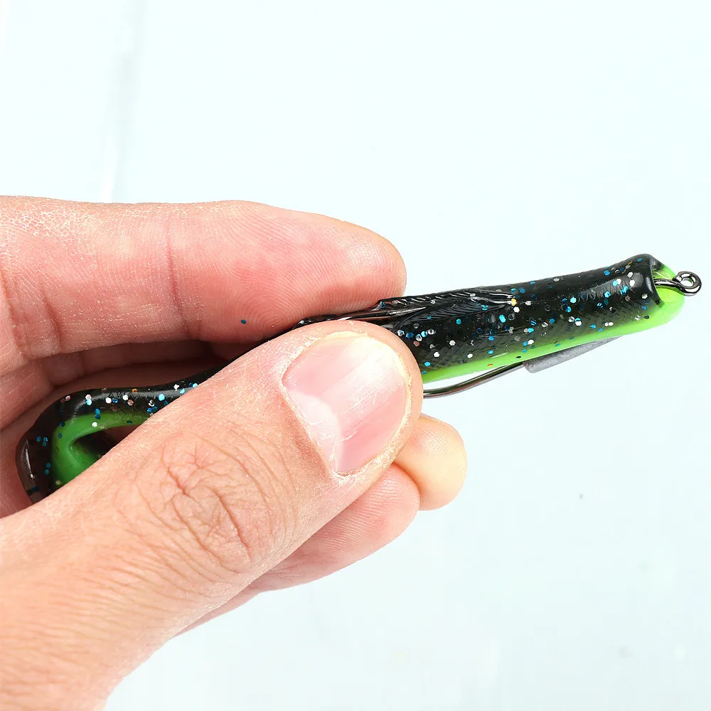 Vinilo Shad cola de paleta para pesca de depredadores - imagen 4