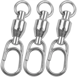 Clip giratorio acero inoxidable para jigging y aparejos de pesca