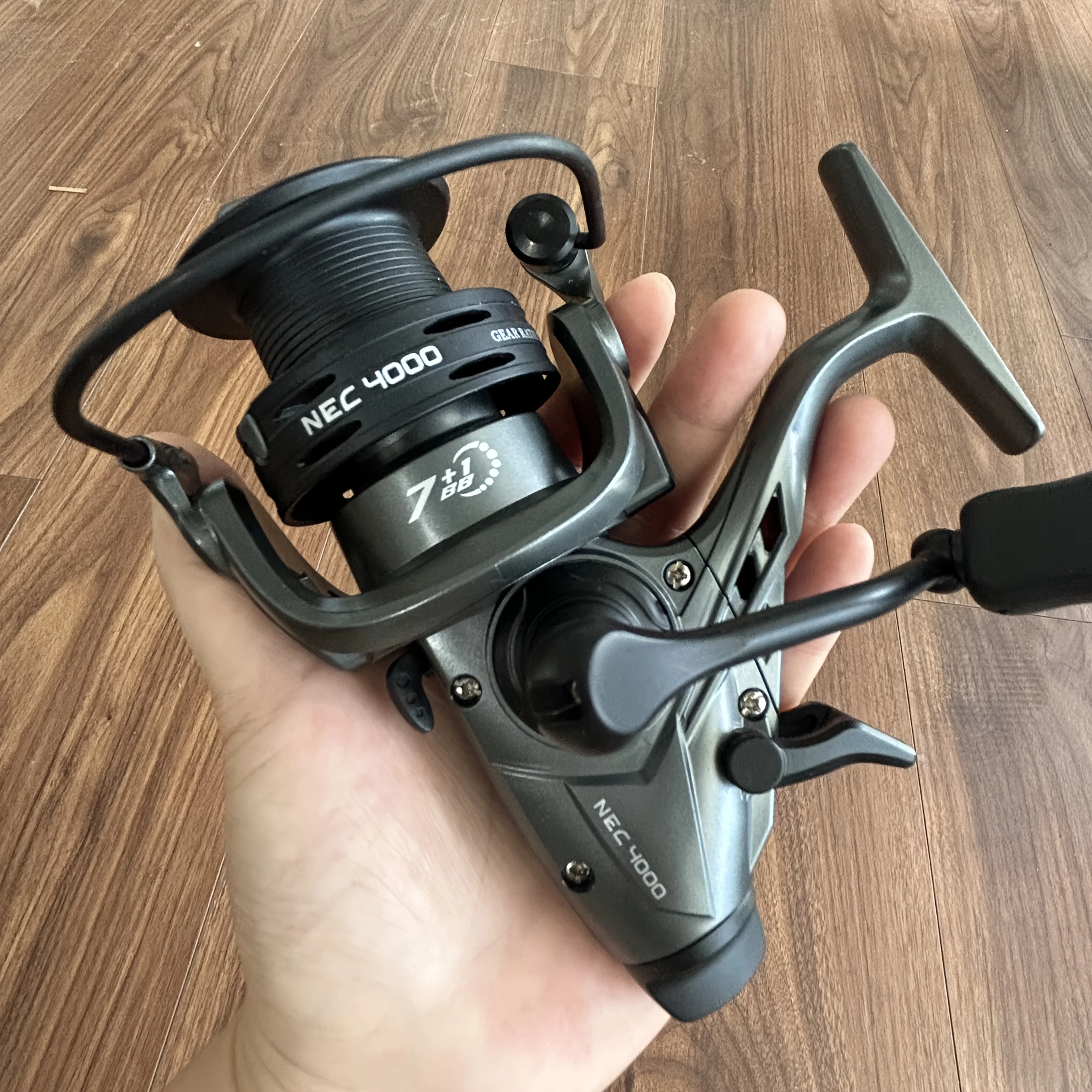 BAKAWA nuevo carrete de pesca giratorio rueda 3000/4000/5000/6000 serie 5,2: 1 carrete de pesca accesorios de pesca carrete de pesca de carpa - imagen 3