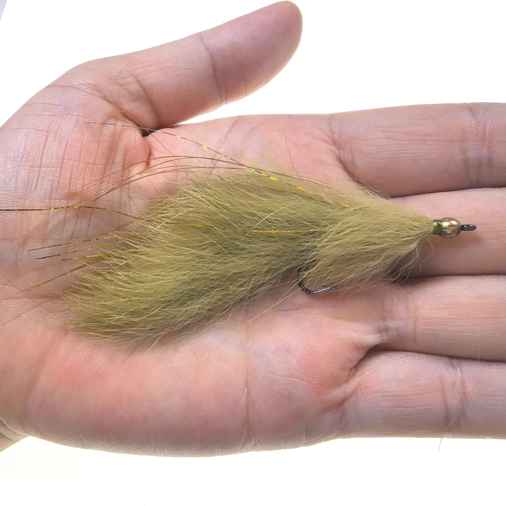 ICERIO BeadHead Big Streamer Zonker – Mosca para trucha y lubina - imagen 3