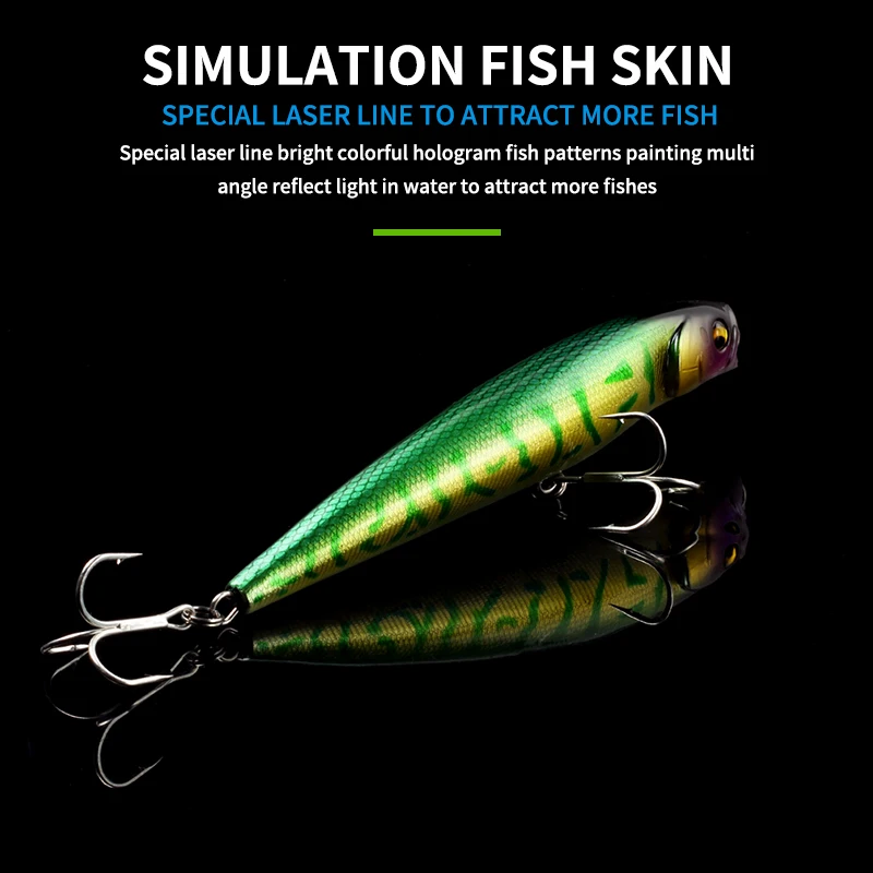 MAGIC WORKS-señuelo de pesca en forma de S, cebo duro Artificial de plástico ABS, aparejos de pesca, 140mm/28,7g, 8 colores - imagen 4