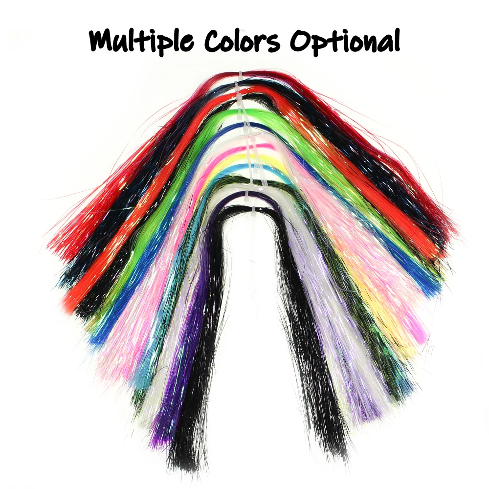 Flashabou Fibra de Mylar para Atar Moscas – Pesca Salada y Jigs - imagen 3