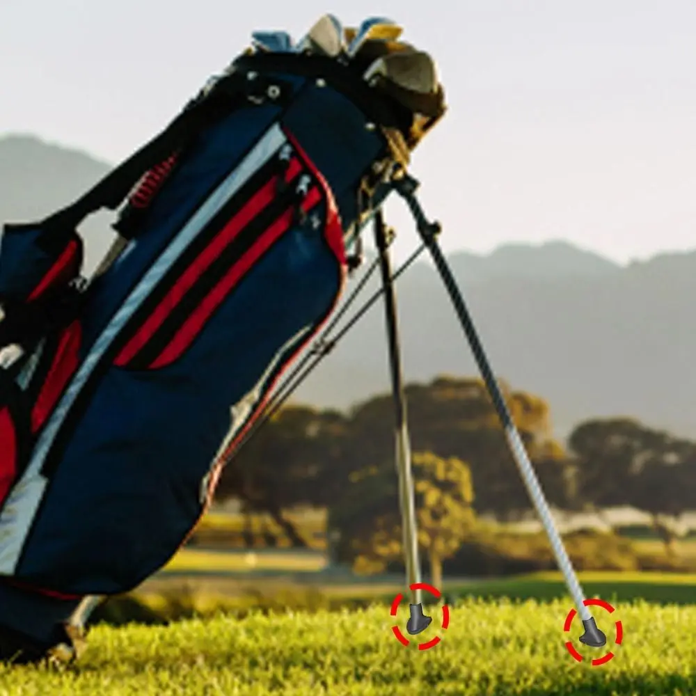 Estera portátil, soporte Universal para bolsa de Golf, pies de goma, reemplazo de pies para bolsa de Golf - imagen 5