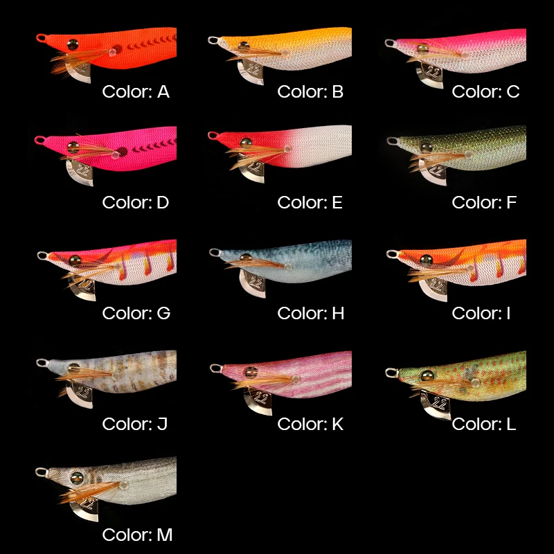 LETOYO 2.2# 1.8# 1.5# Cebo de calamar mini que se hunde Cebo de calamar luminoso Cebo de pesca artificial EGING Para Señuelo de pulpo Webfoot  Pesca de sepia EGI  Señuelo de pesca en el mar - imagen 4