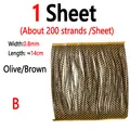 Olive Brown 1 Sheet