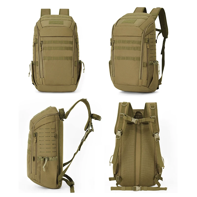 Mochila táctica de escalada Molle, bolsa de almacenamiento deportivo para senderismo, senderismo al aire libre, pesca, Camping, mochila para equipaje de fin de semana para hombres - imagen 5