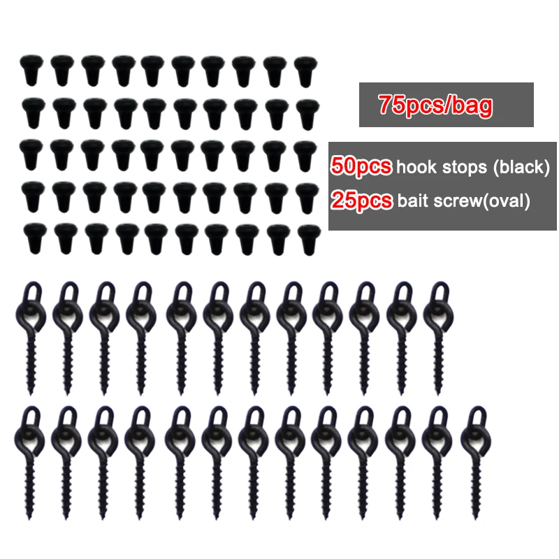 Oval Screw  N  Black