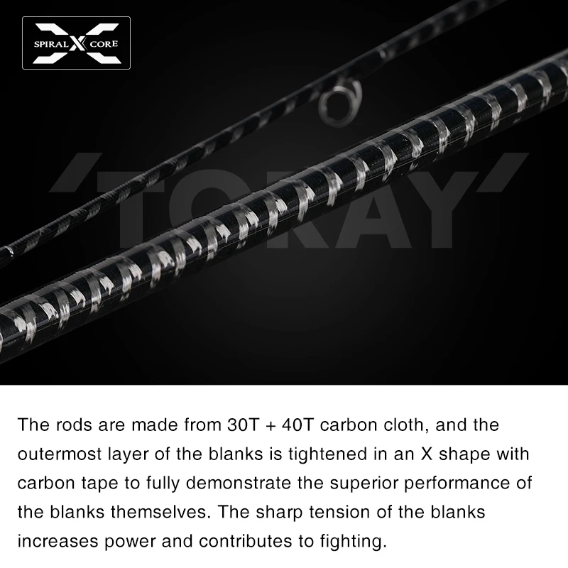 TSURINOYA-caña de pescar de fundición larga, 2,4 m, 2,7 m, tiranos FUJI M Power MF, caña de agua salada de alta resistencia, lubina, platija Picua - imagen 4