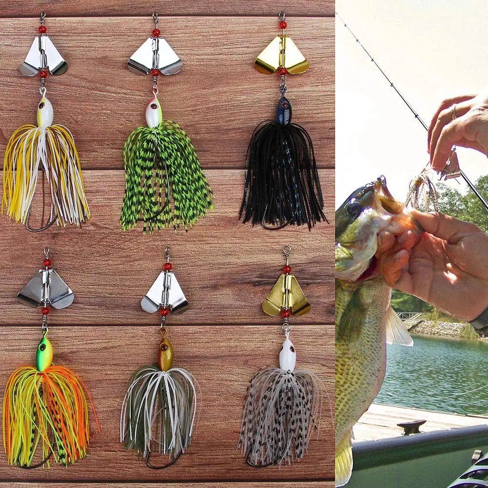 Señuelo de pesca de 14cm con lentejuelas giratorias en forma de corazón, cebo de pesca adecuado para agua dulce y salada, 5 colores - imagen 2