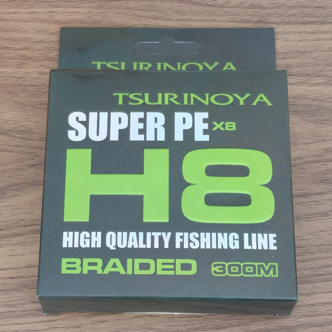 Hilo de pesca trenzado TSURINOYA H8 PE 8 hebras 300m - imagen 5