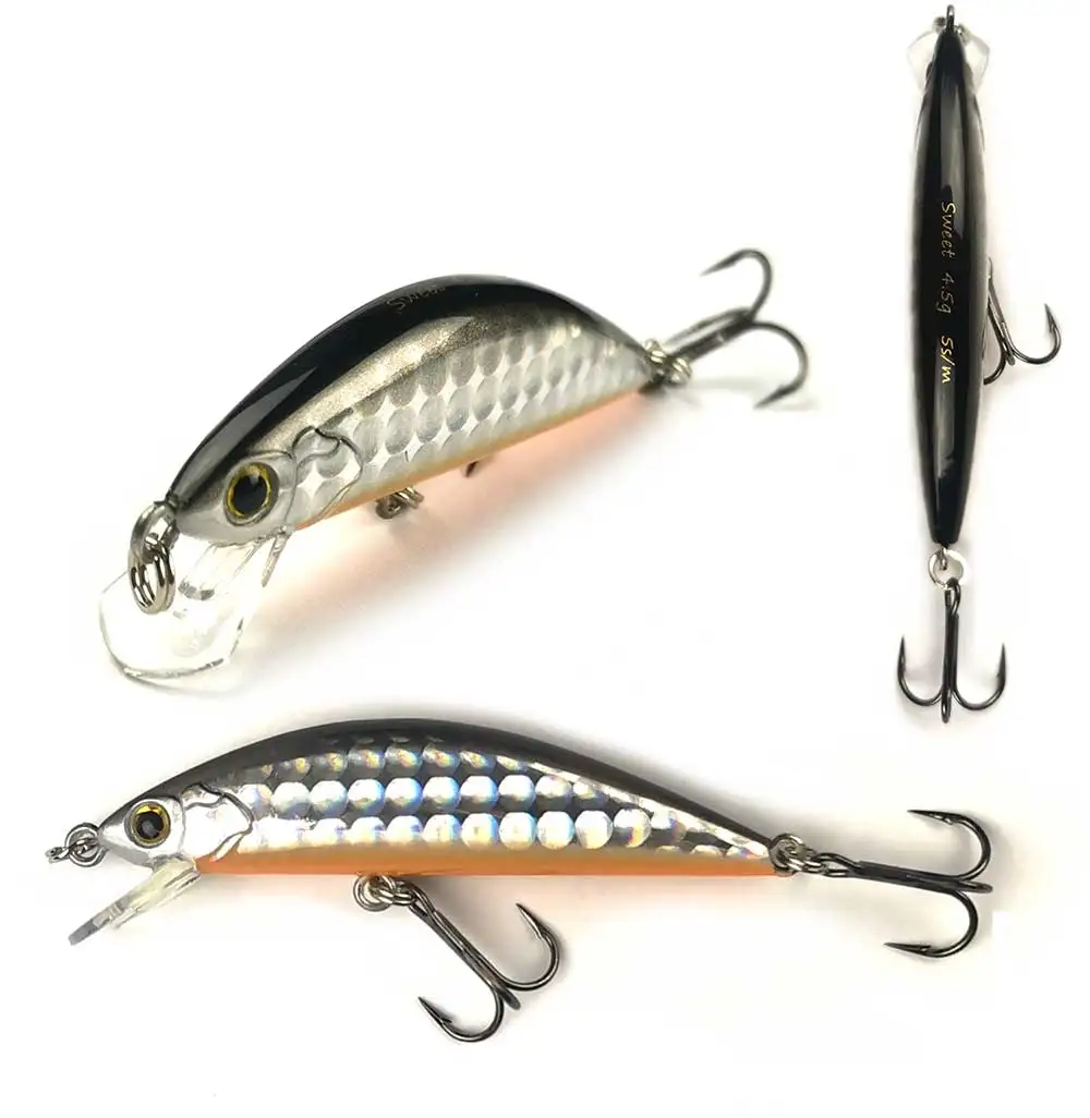 Este cebo está diseñado para una pesca efectiva con un diseño elegante y realista para atraer peces.