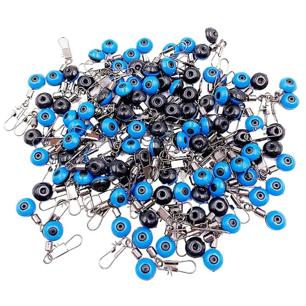 Cuentas Bobber Stop carpa partido frijoles espacio frijoles conectores alimentador cuentas enlace giratorios flotador espacio frijoles flotador de pesca giratorio - imagen 3