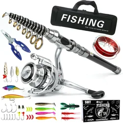Caña Spinning Luya + Carrete Pesca Mar – Combo para Lanzamiento