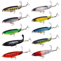 Goture 13g/17g/35g señuelo de Pesca Topwater Whopper Popper cebo Artificial flotante señuelo de Pesca duro perca Pesca con anzuelo de Pesca