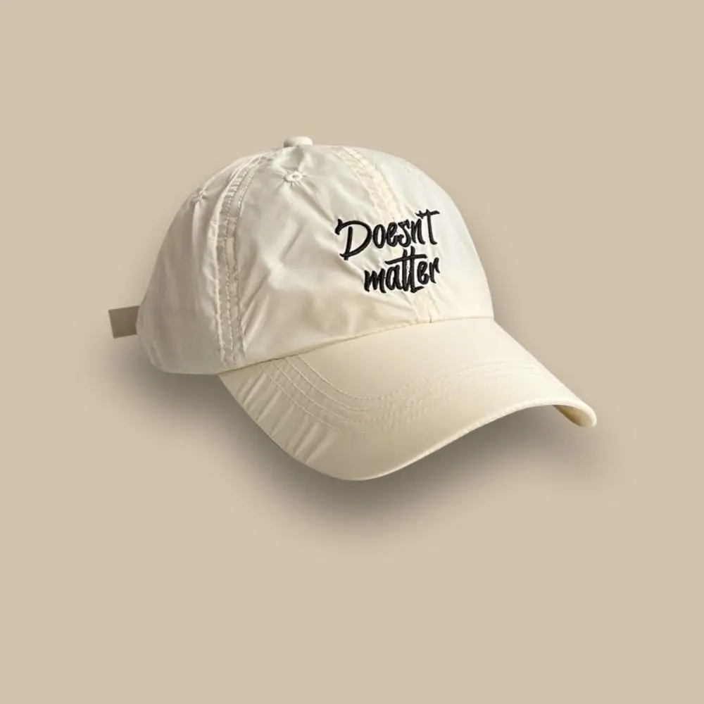 Gorra impermeable de secado rápido, gorra ligera con visera, gorra de béisbol informal ajustable a prueba de sol, sombrero para pescar y acampar - imagen 2