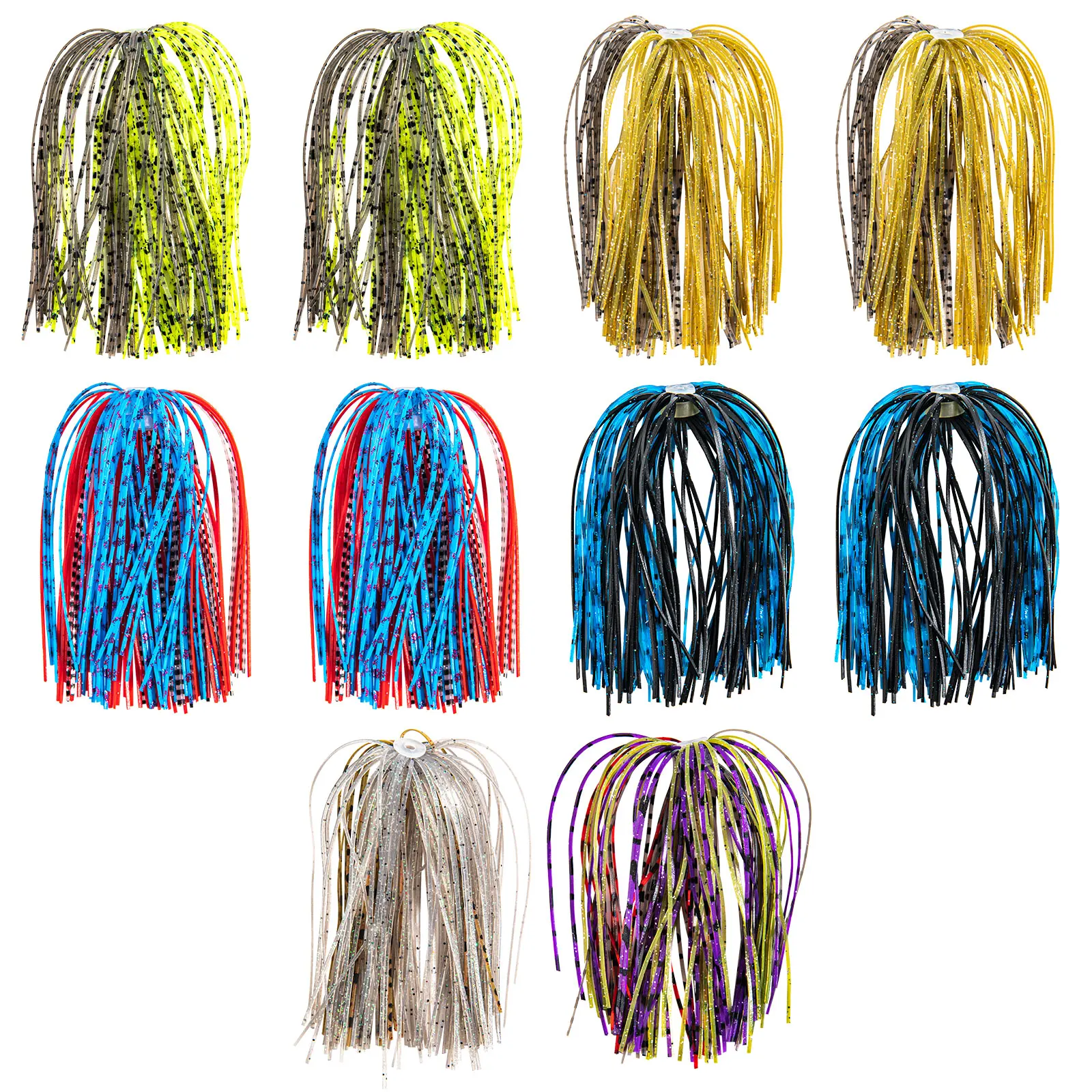 Goture Jigs de silicona con falda giratoria para lubina - imagen 4