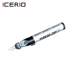 ICERIO herramienta de cauterización para atar moscas, para eliminar fibras sueltas o quemar pelo de ciervo o lana para incrustaciones de ojos