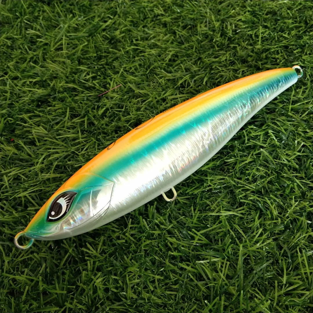 Noeby, 1 unidad, 18cm, 76g, señuelo de pesca, cebo tipo lápiz flotante, Stickbait, Asturias Wobbler, señuelos Topwater para lubina - imagen 4