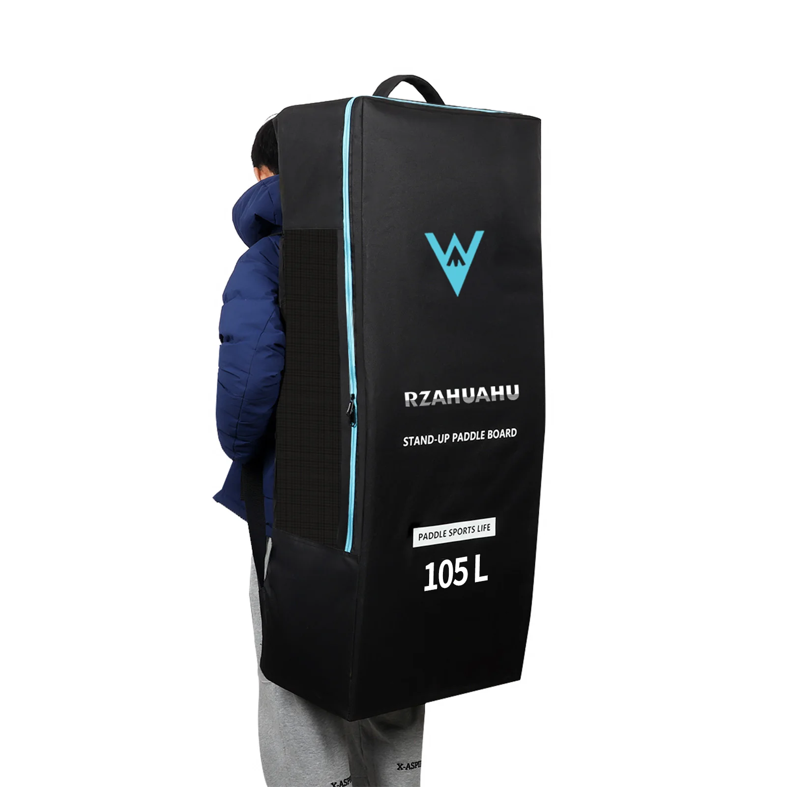 Mochila inflable para tabla de surf, bolsa de tela Oxford de gran capacidad, 125L