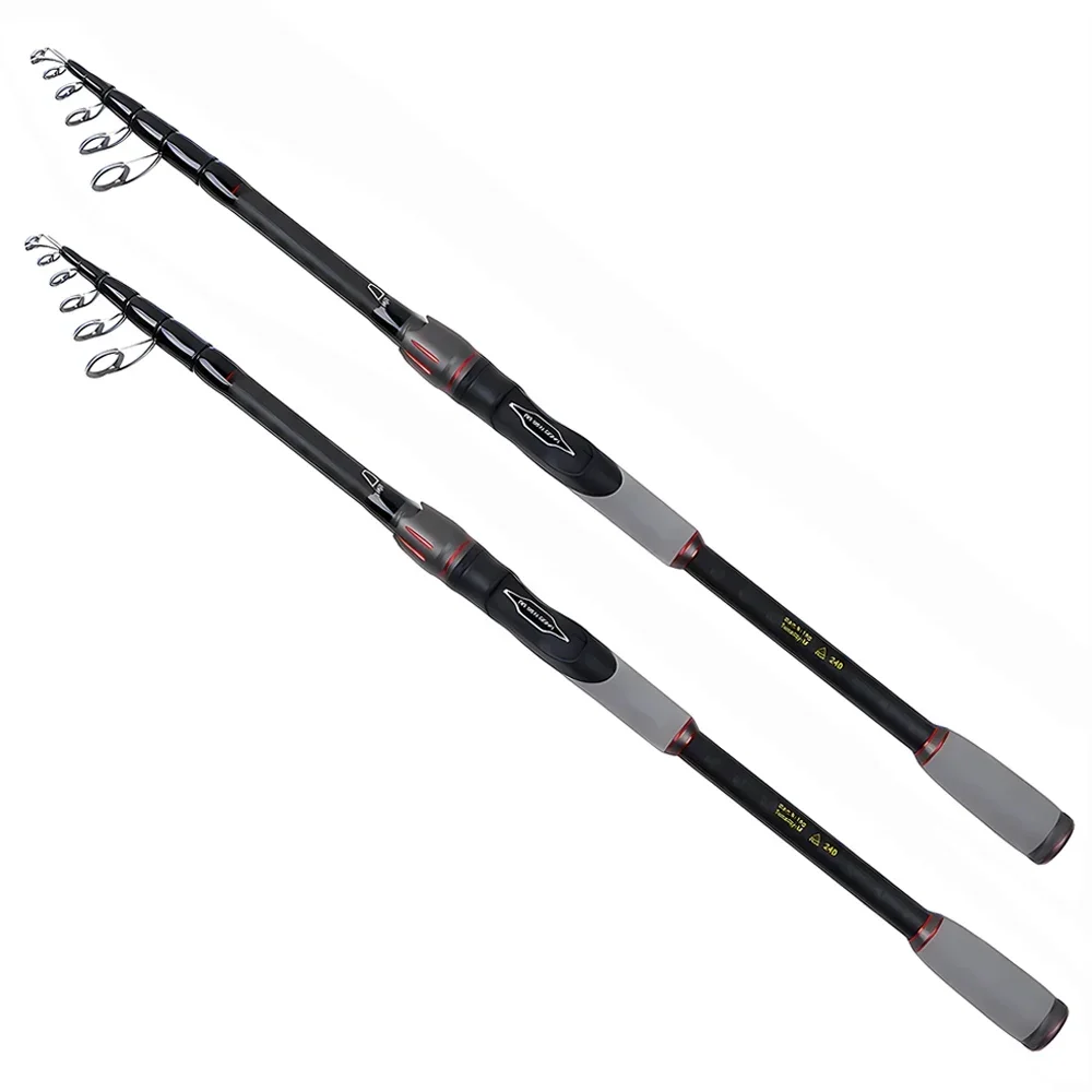 Caña de pescar giratoria ultraligera, 1,8-3,0 m, cebo de poste de mar de viaje WT 8-18g, señuelo de Jigging de agua salada con anillo guía de cerámica - imagen 4