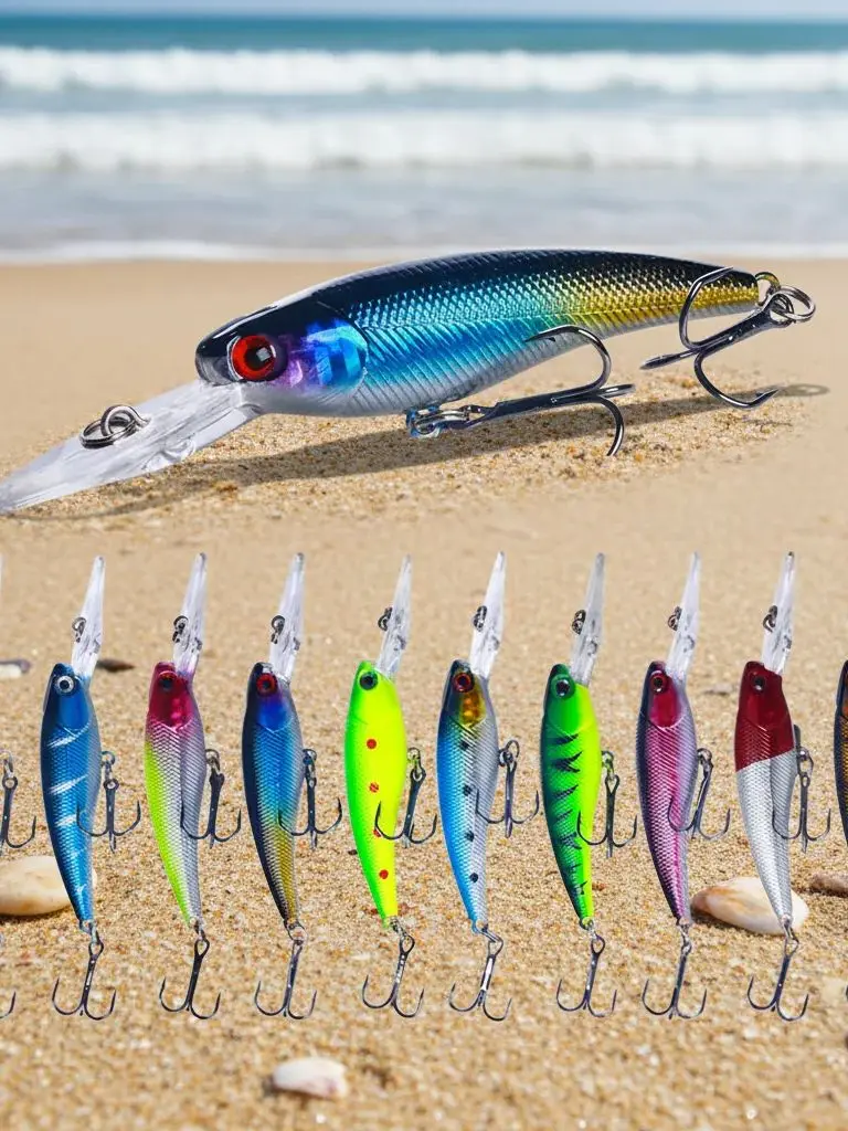 Señuelo Minnow 9.5cm vista general