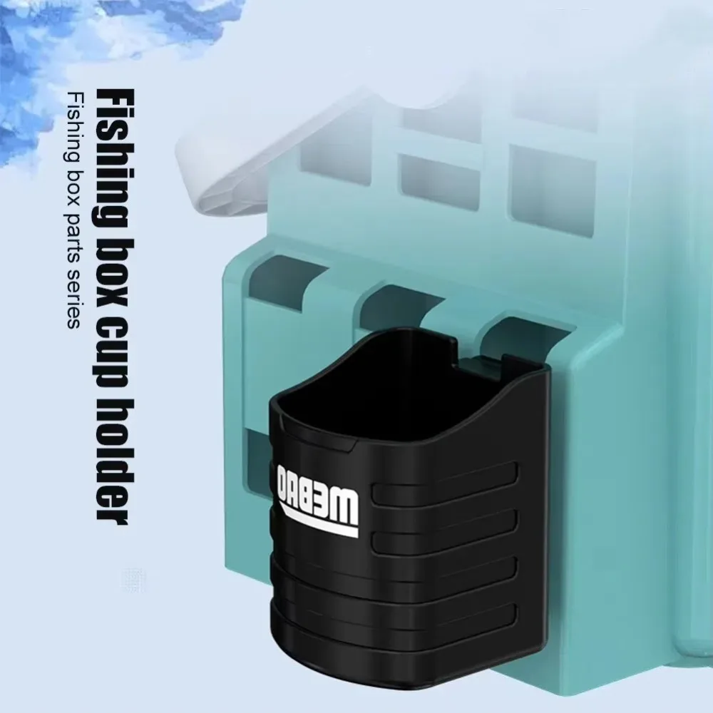 Soporte para vasos de pesca extraíble, caja de pesca ligera de montaje lateral, portador de agua, herramienta de pesca, portavasos insertado - imagen 2