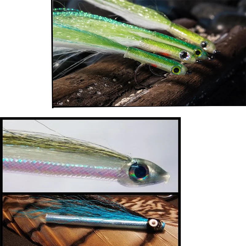 Royal Sissi-Juego de 8 colores, tubo de mylar firmemente trenzado de 5-6mm, total de 4yds, efecto perla holográfica, cuerpo de pececillo, materiales para atar moscas - imagen 5