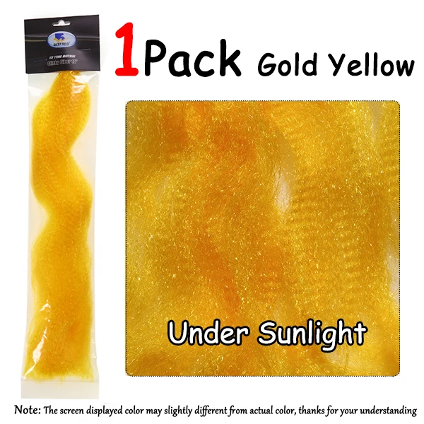 1 bag Gold yellow