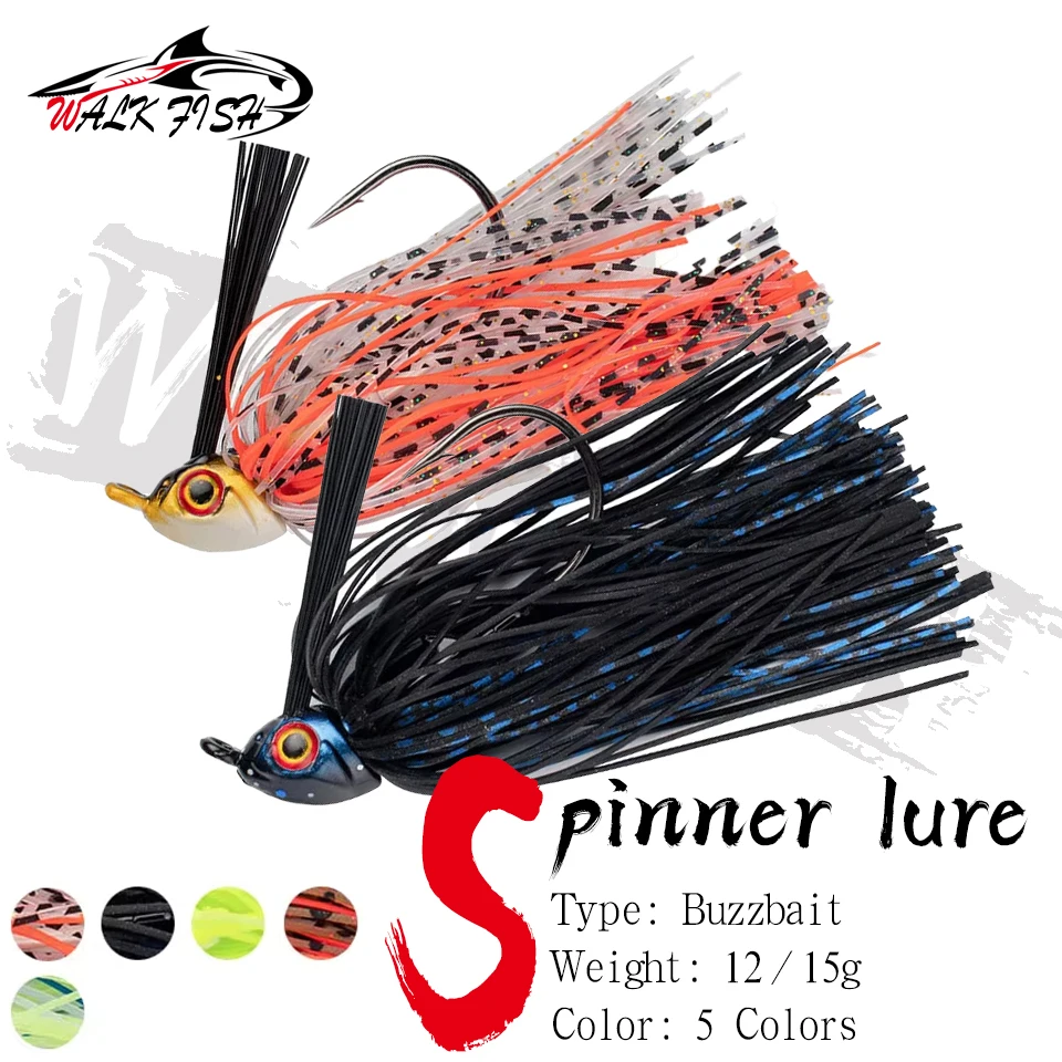 Spinnerbait Walk Fish para lubina y pez mandarín - imagen 2