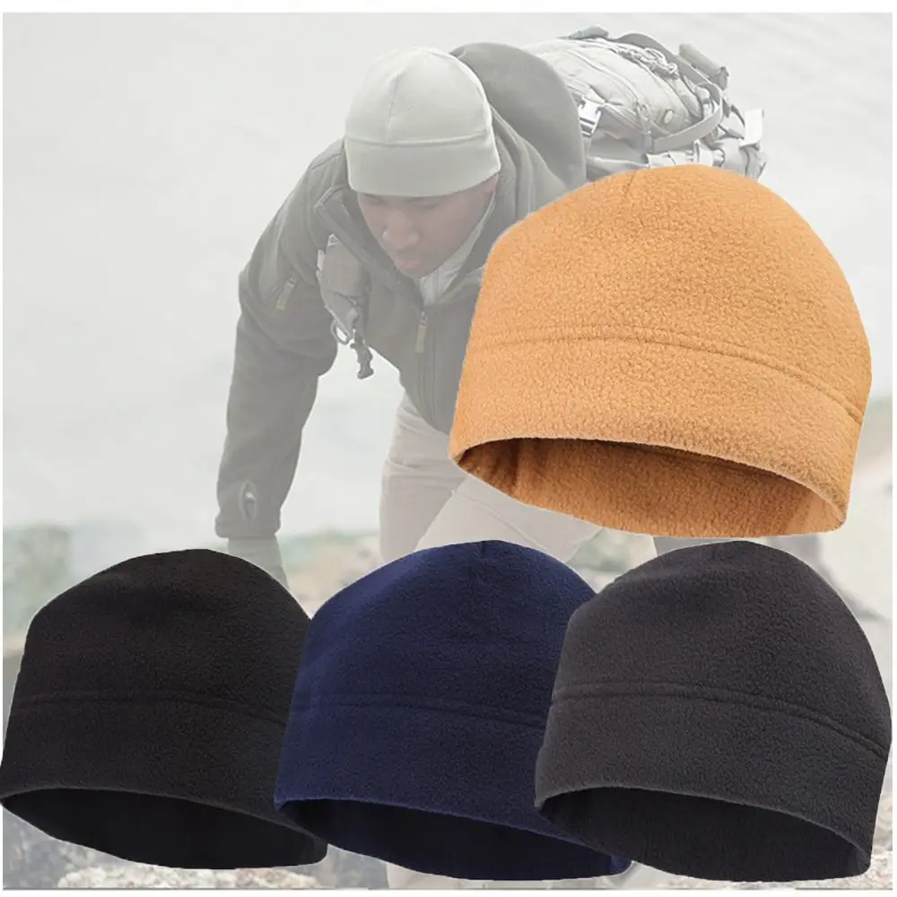 Gorro deportivo de lana para hombre y mujer, gorra táctica militar, cálida, a prueba de viento, para acampar, senderismo, ciclismo, caza, invierno, novedad - imagen 5