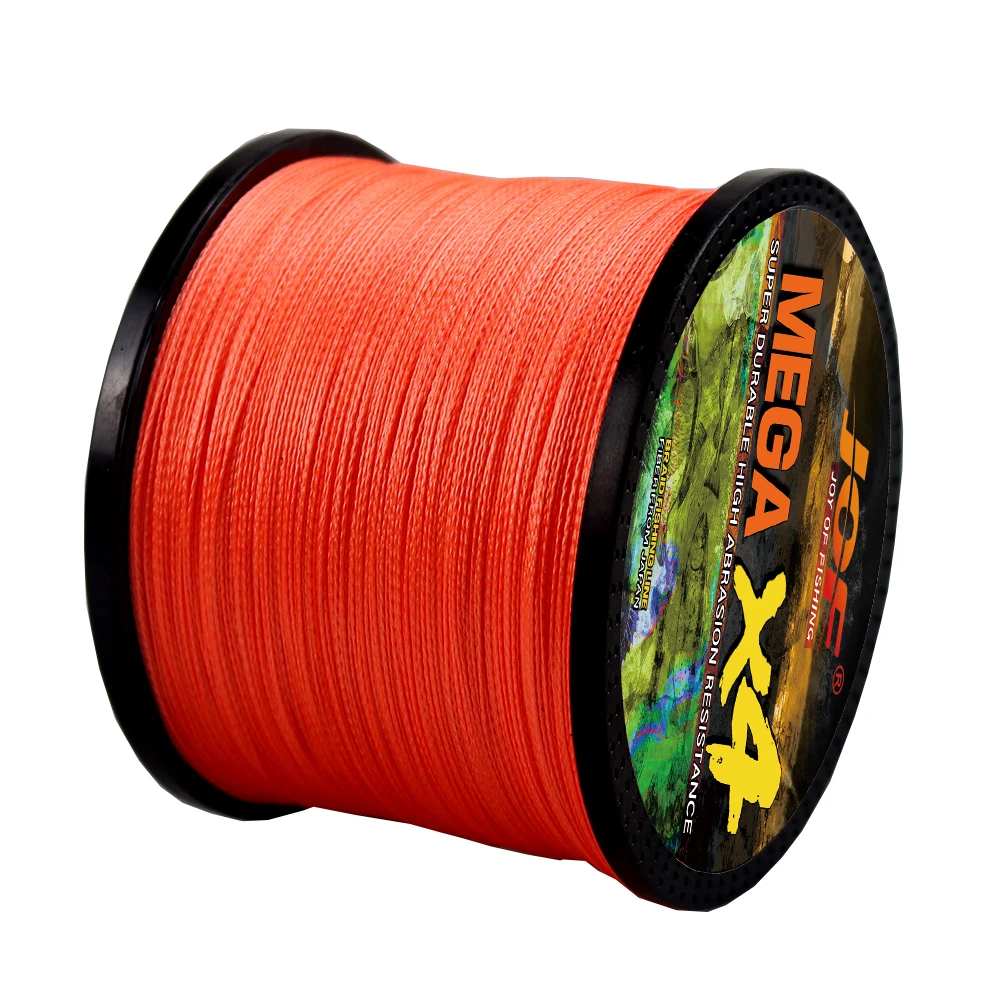 Sedal de pesca trenzado de 4 hebras, multifilamento suave PE de 1000M, superresistencia de 10 colores, 4,8-36,8 KG, pesca en el mar - imagen 4