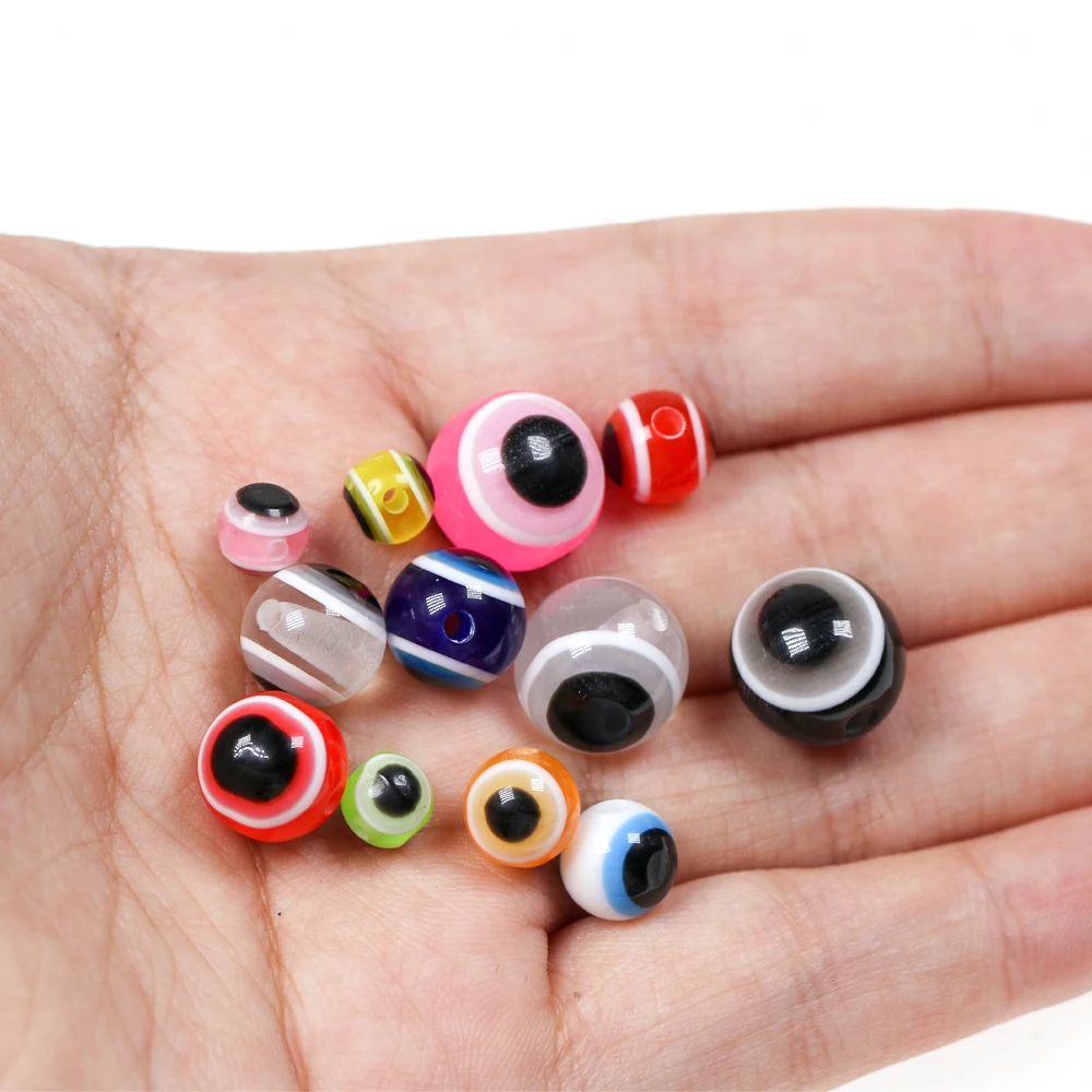 ICERIO-Cuentas de ojo de pez de 5-12mm, aparejos coloridos de Carolina, aparejos de impuestos, Bobbers deslizantes, cuentas acrílicas de pesca, Kit DIY, aparejos de pesca de lubina - imagen 5